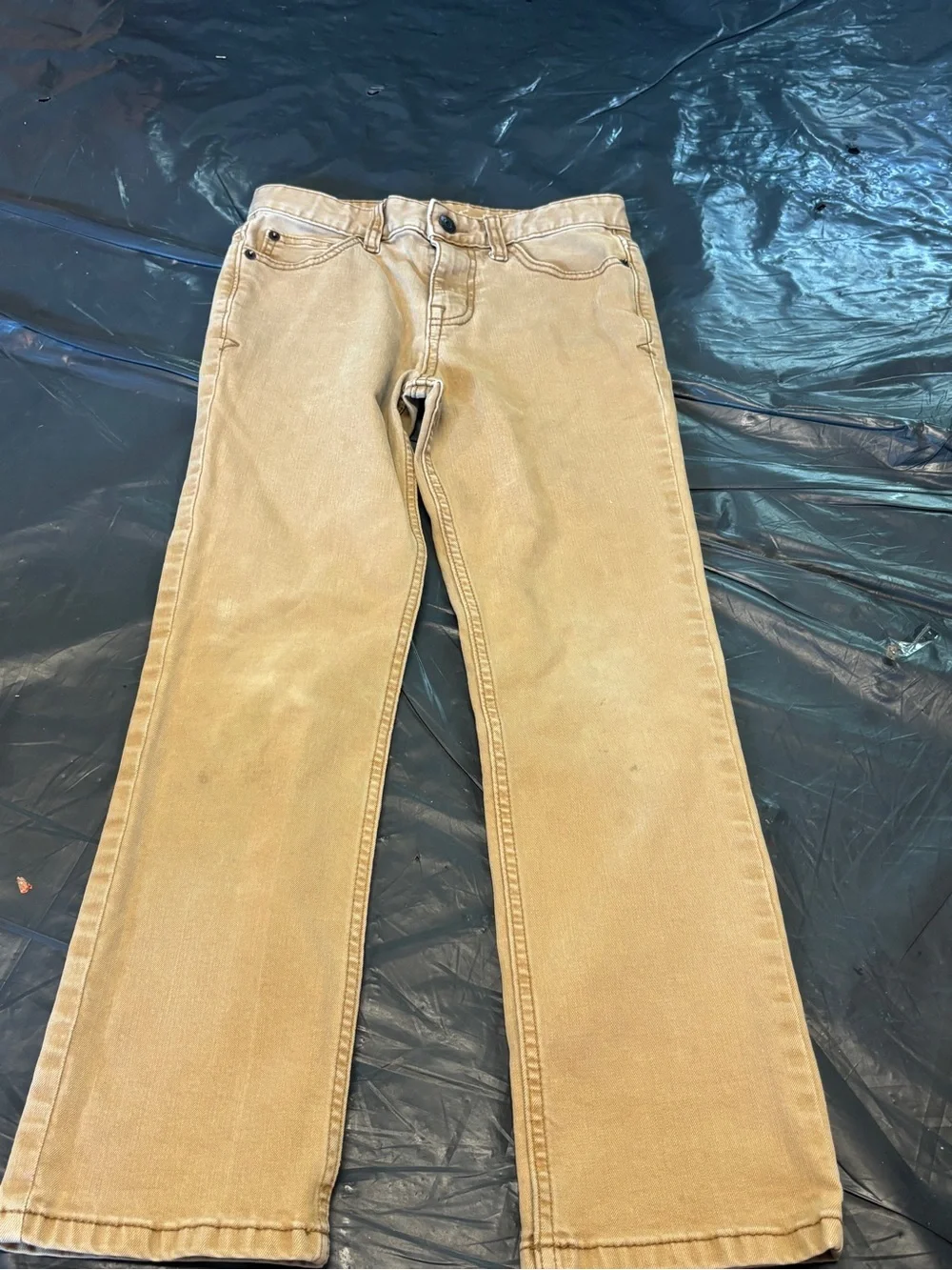 Cat & Jack Khaki Straight Leg Pants